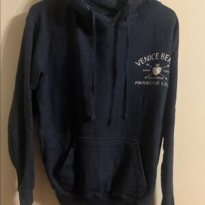 Venice Beach Navy Pullover Hoodie